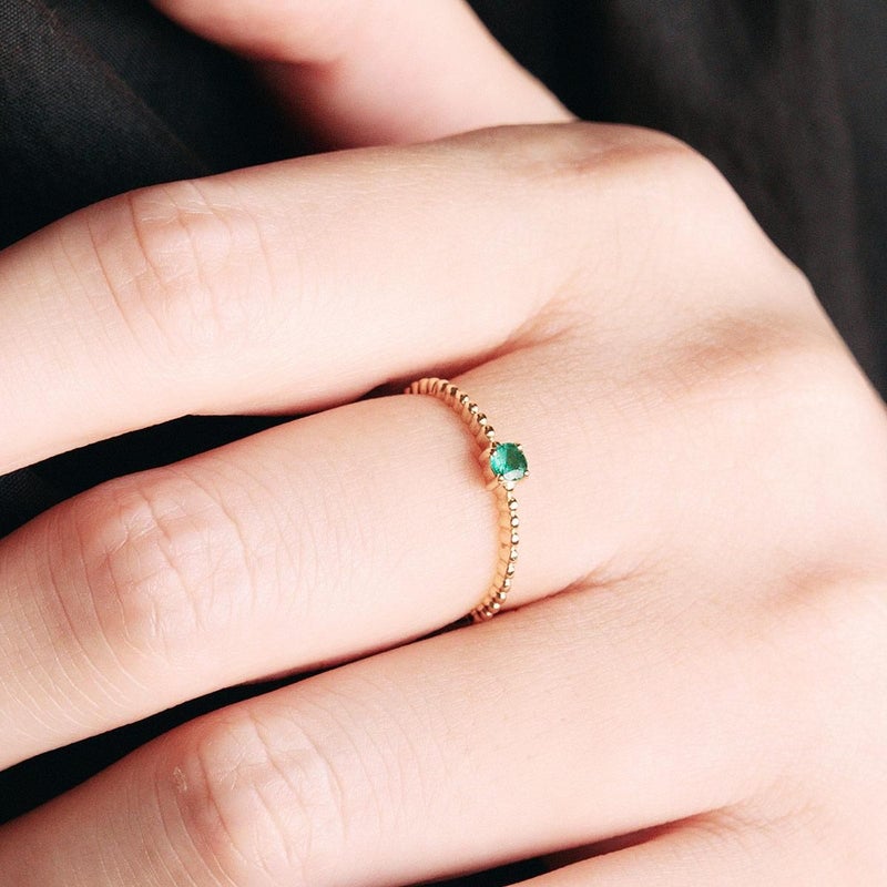 K10YG エメラルドリング_04