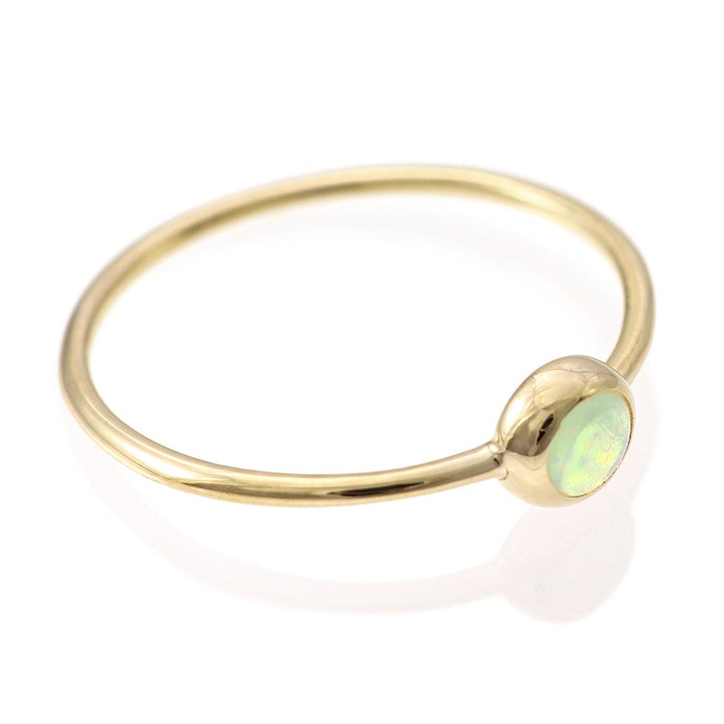 K10YG オパール リング 10月誕生石_03