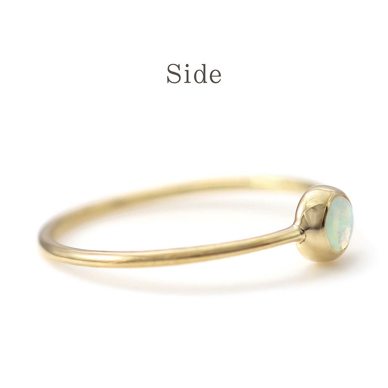K10YG オパール リング 10月誕生石_09