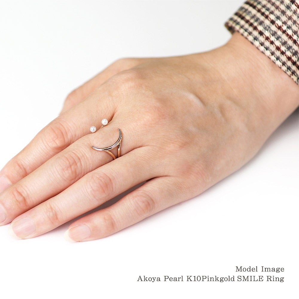 K10PG アコヤ真珠 スマイルリング_05