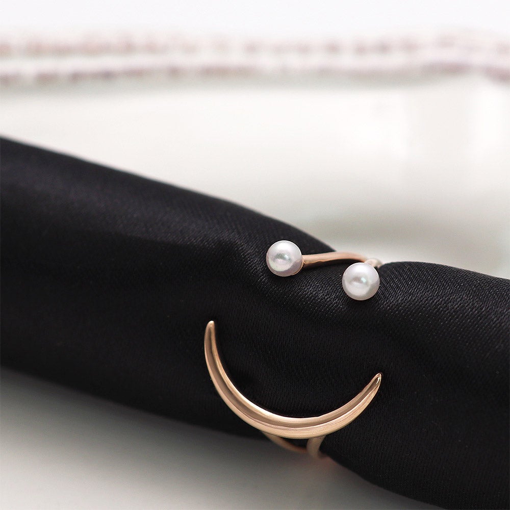 K10PG アコヤ真珠 スマイルリング_13