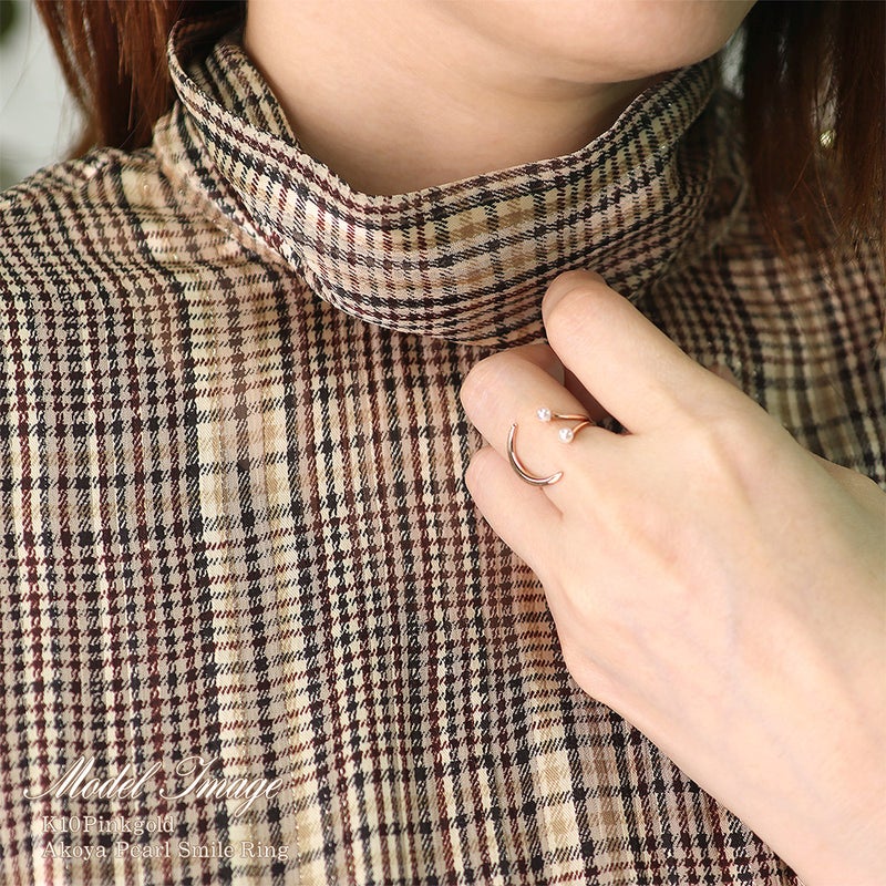 K10PG アコヤ真珠 スマイルリング_14