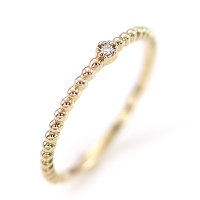 K10YG 一粒ダイヤモンド リング_04