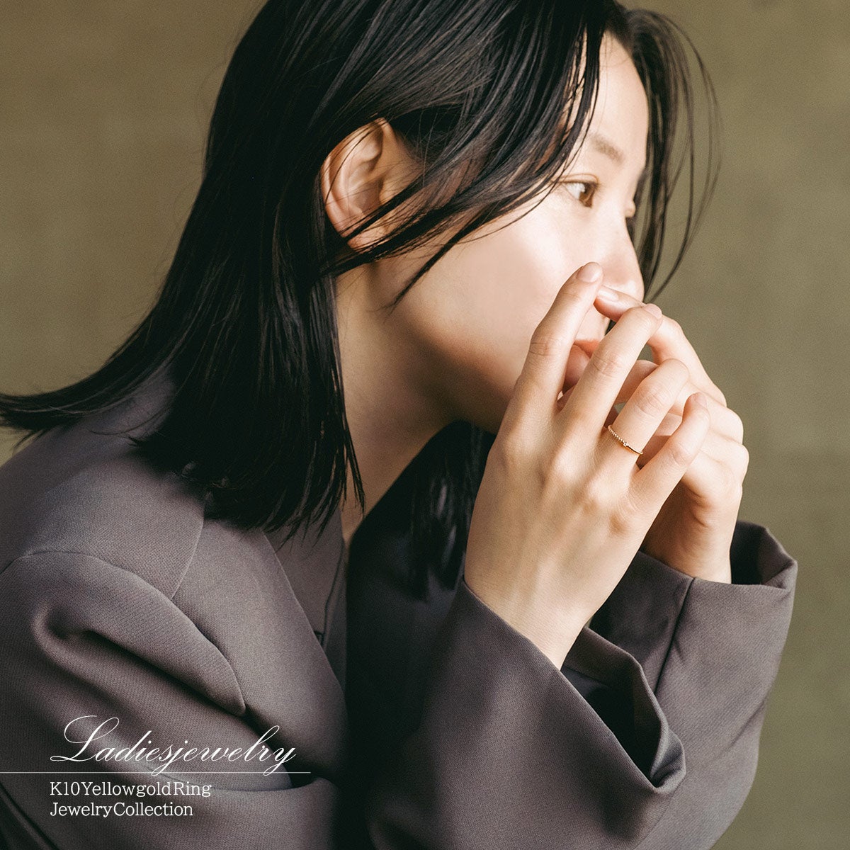 K10YG 一粒ダイヤモンド リング_16