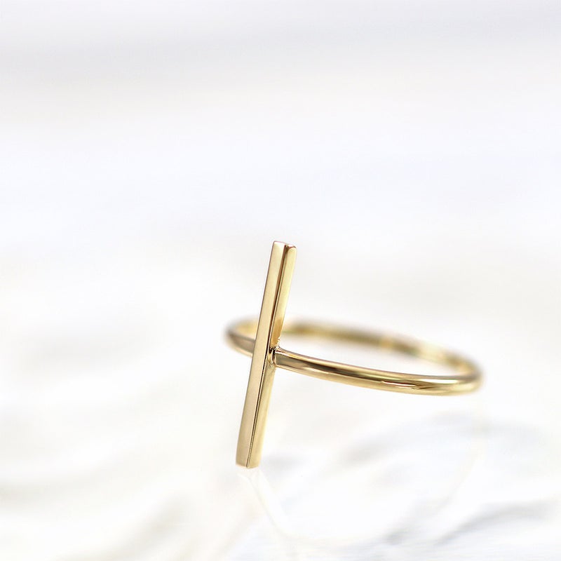 K10YG バーモチーフ ピンキーリング_03