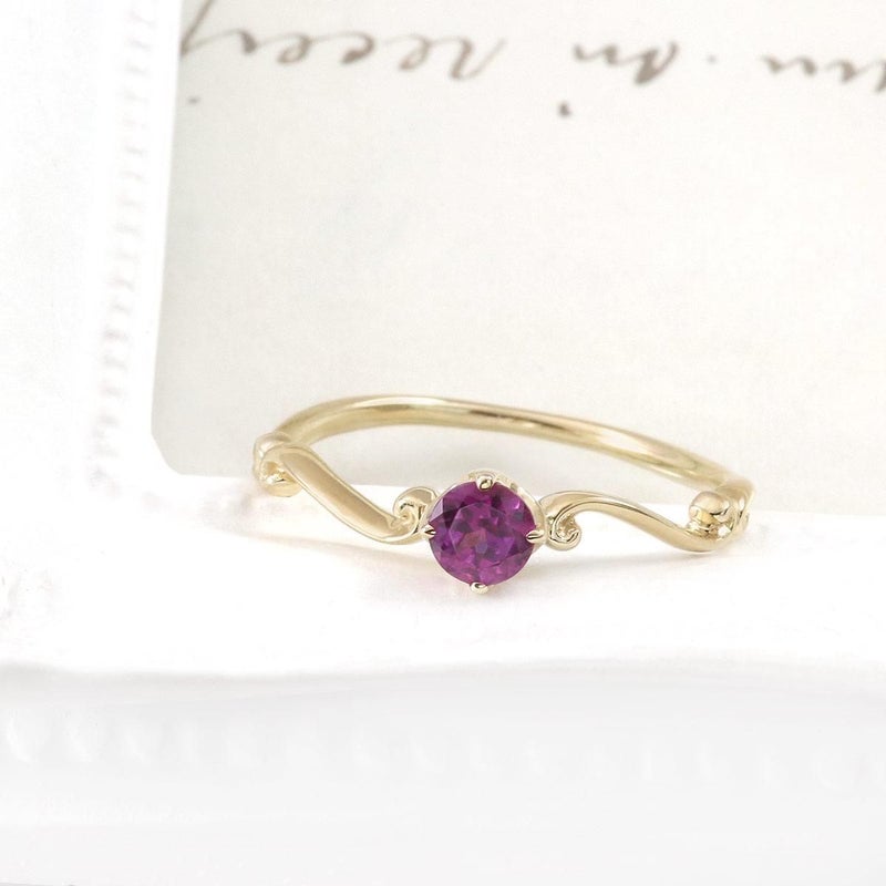 K10YG ロードライトガーネットリング_02