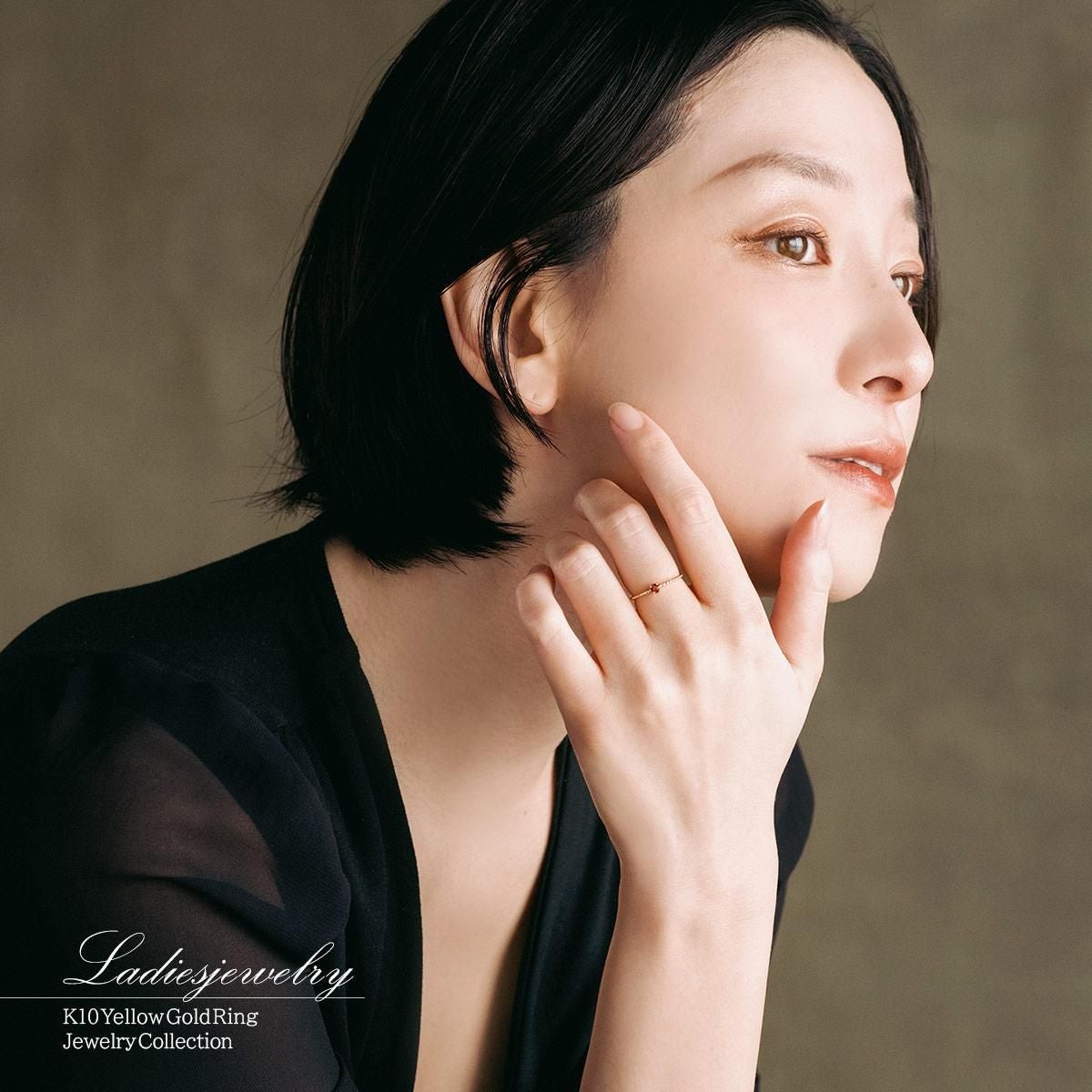 K10YG マデイラシトリンリング_11