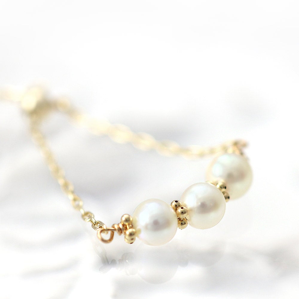 K10YG アコヤ真珠 チェーンリング_02