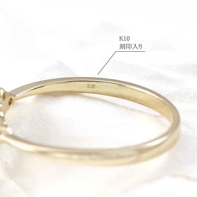 K10YG ダイヤモンド＆タンザナイトリング_05