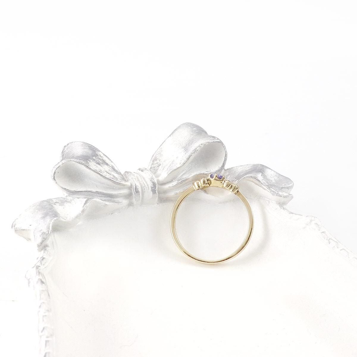 K10YG ダイヤモンド＆タンザナイトリング_10