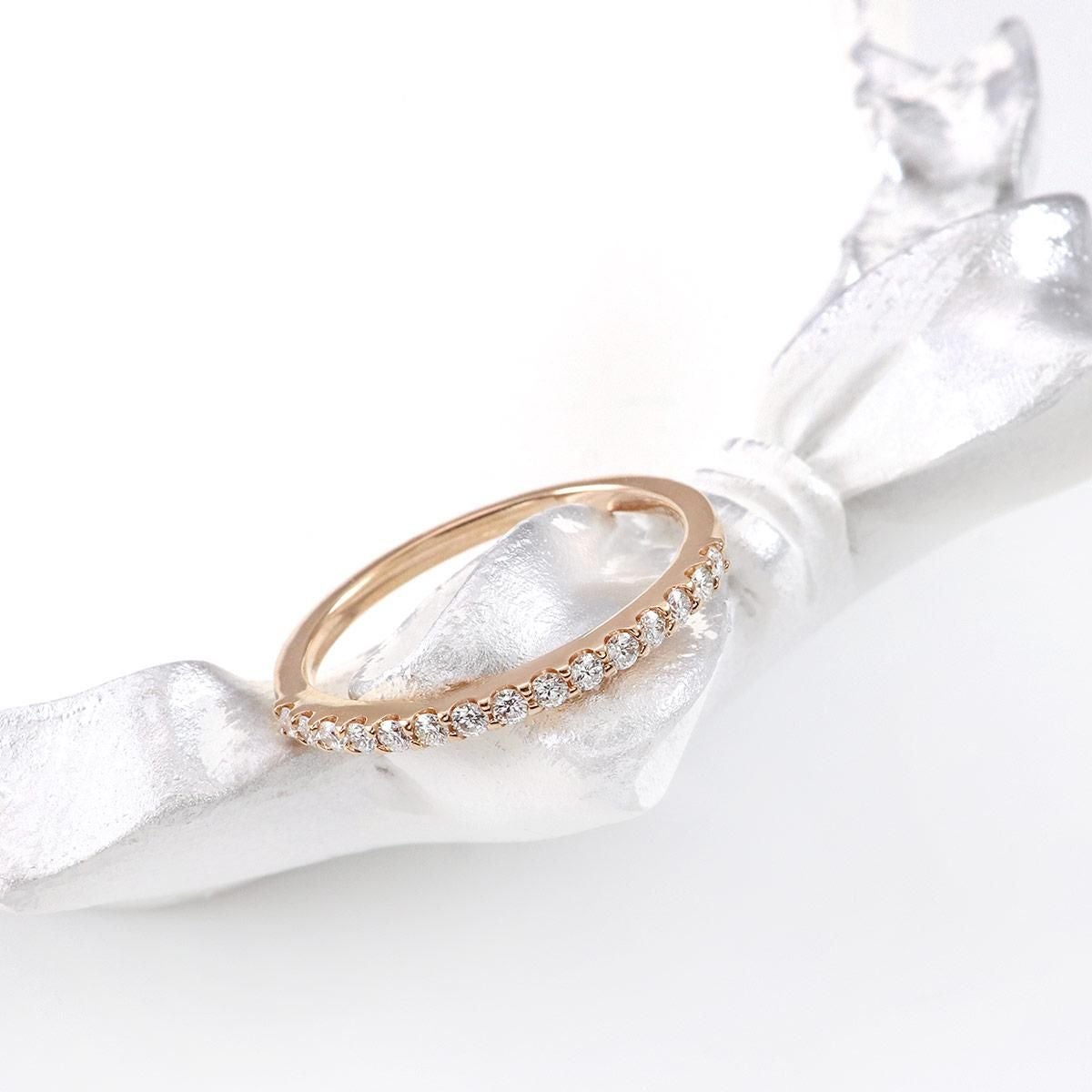 K18PG ダイヤモンド ハーフエタニティリング_03