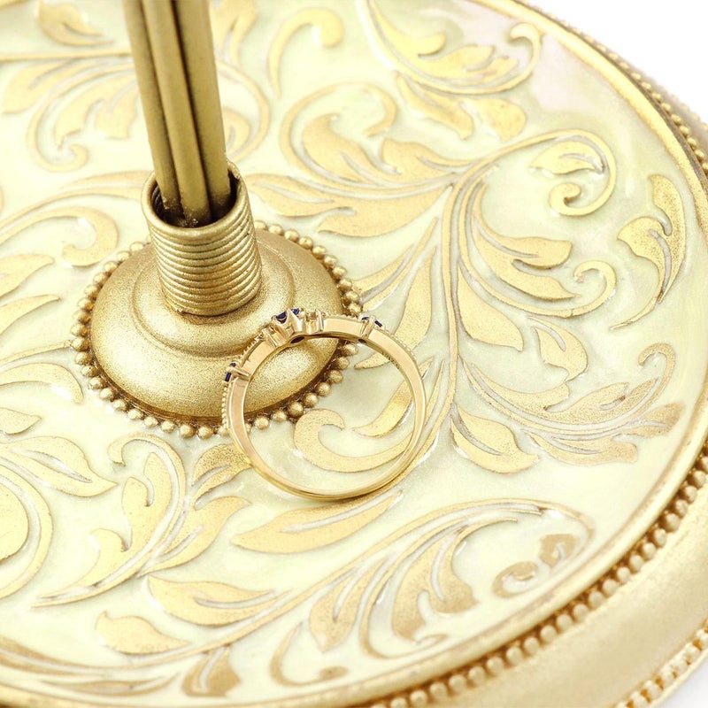 K18YG ダイヤモンド＆サファイア リング_09