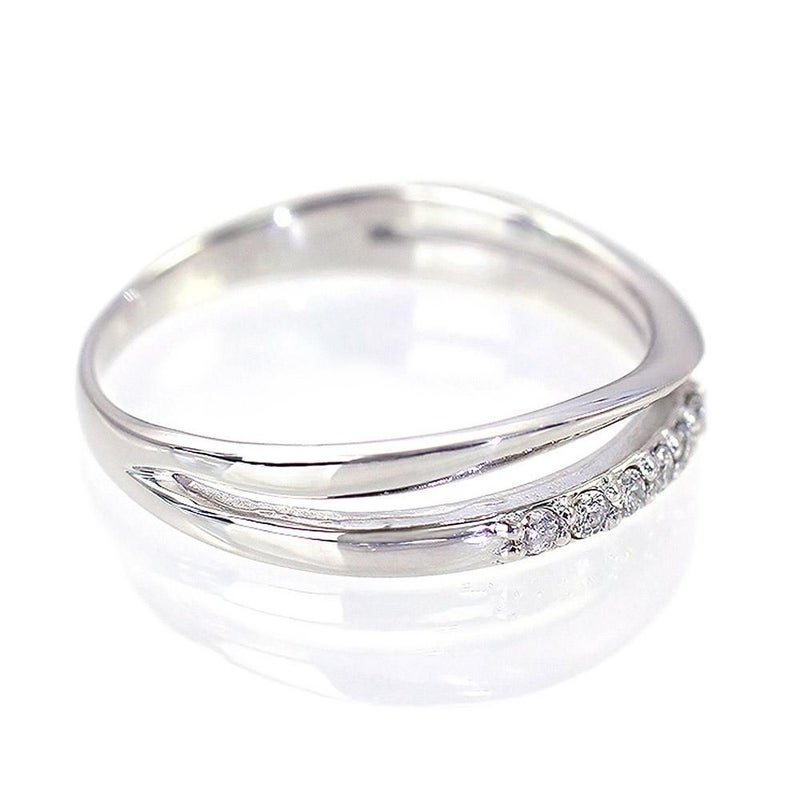 K18WG ダイヤモンド ピンキーリング_03