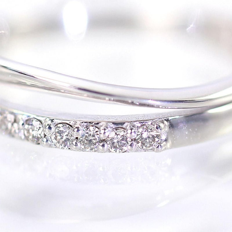 K18WG ダイヤモンド ピンキーリング_05