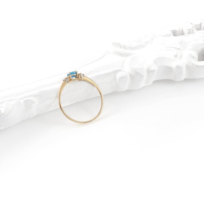 K18YG ダイヤモンド＆アパタイト リング_10