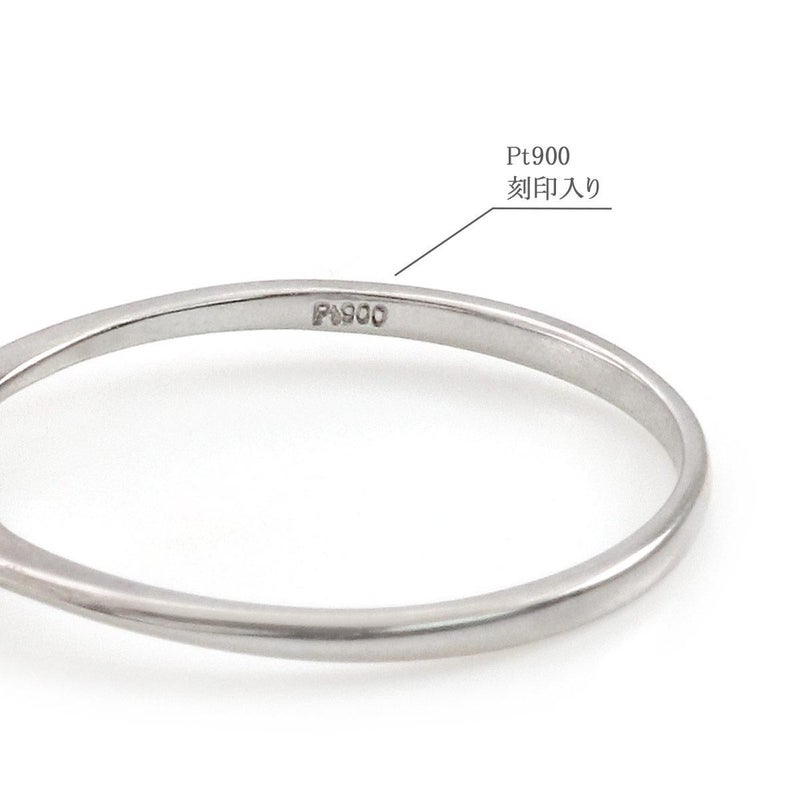 Pt900 ダイヤモンド＆サファイア リング 9月 誕生石_05