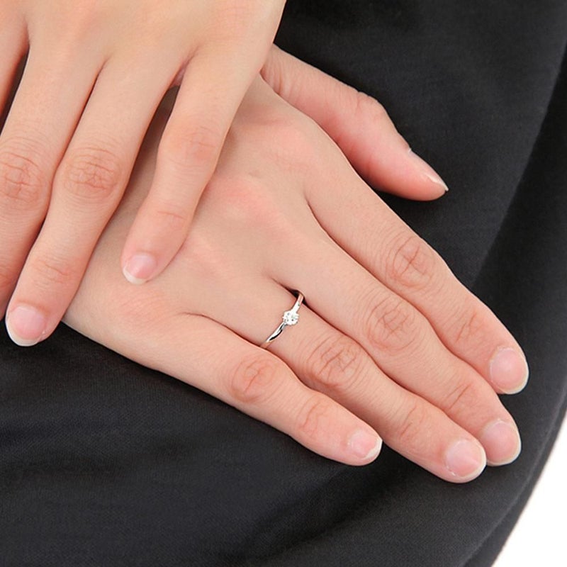 Pt950 ダイヤモンド 0.1ct up リング  【製作期間：約30日～40日】_04