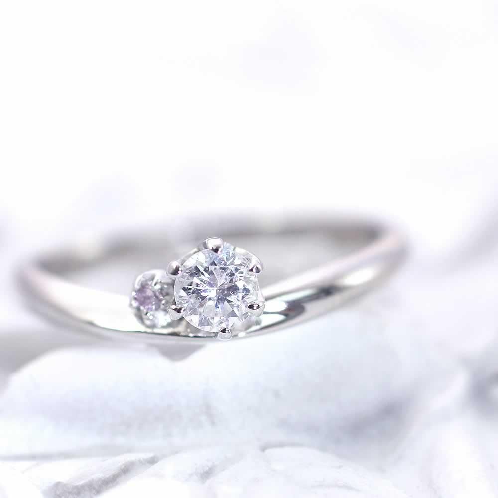 Pt900 ダイヤモンド0.2ct up Dカラー指輪