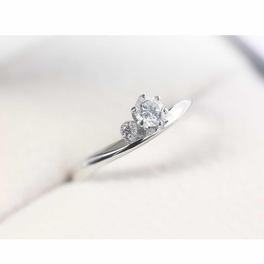 Pt900 ダイヤモンド 0.2ct up Dカラー リング 【製作期間：約30日～40日】_03