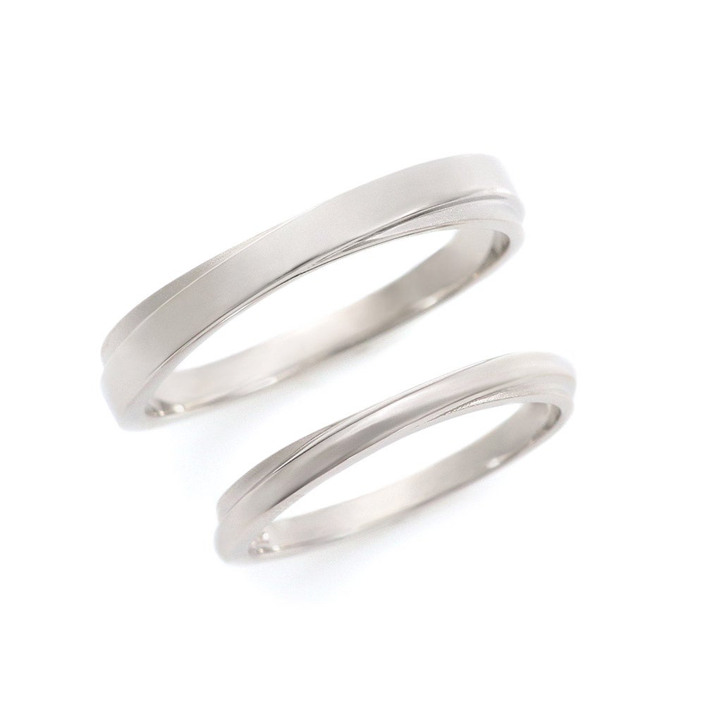 結婚指輪 PertoDeTi プラチナ クロスライン マリッジリング 【納期：約30日】_02