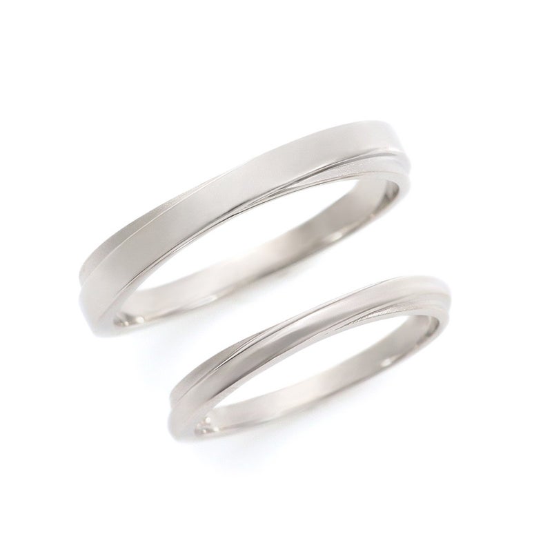 結婚指輪 PertoDeTi プラチナ クロスライン マリッジリング 【納期：約30日】_02