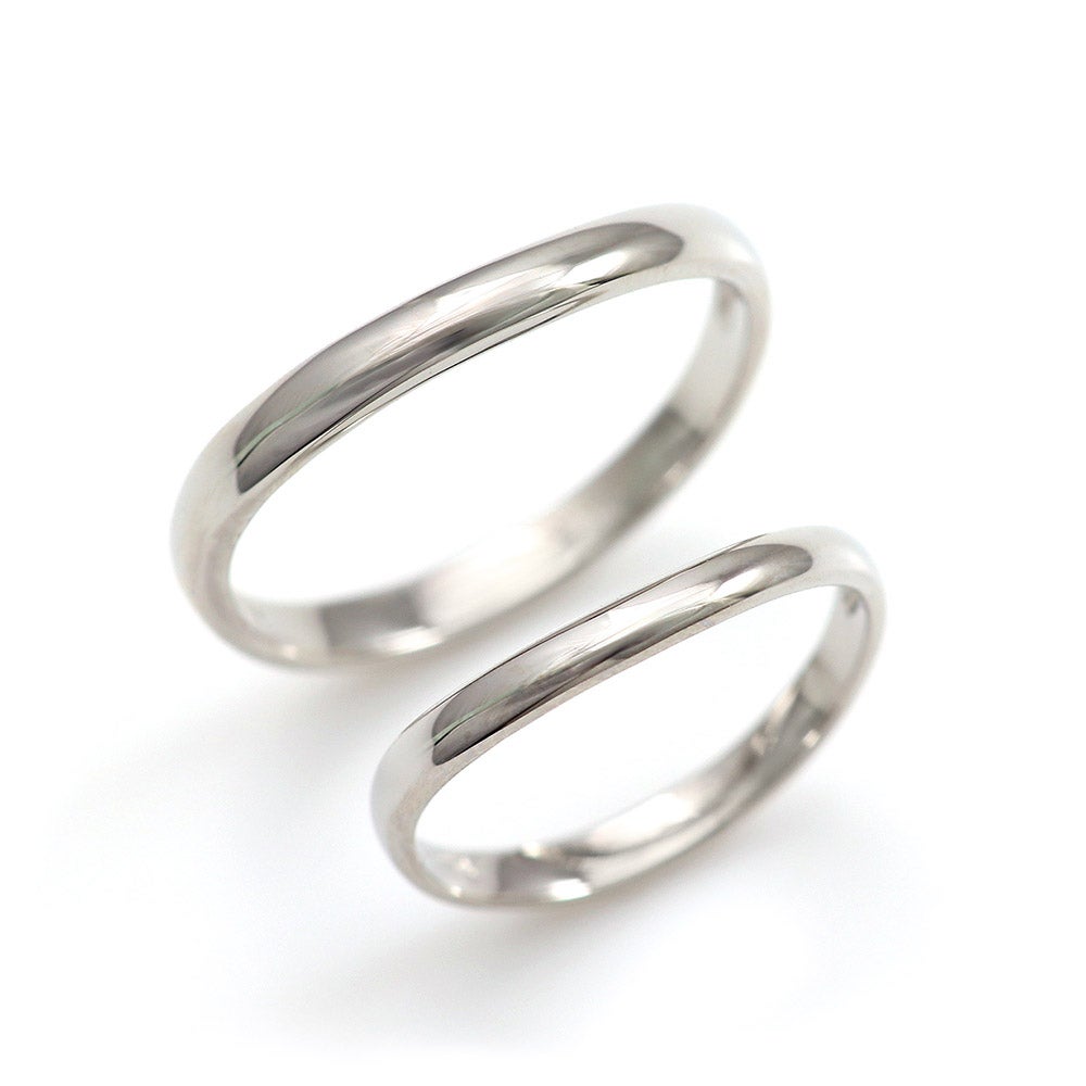 結婚指輪 PertoDeTi プラチナ ウェーブ(くぼみ) マリッジリング 【納期：約30日】_05