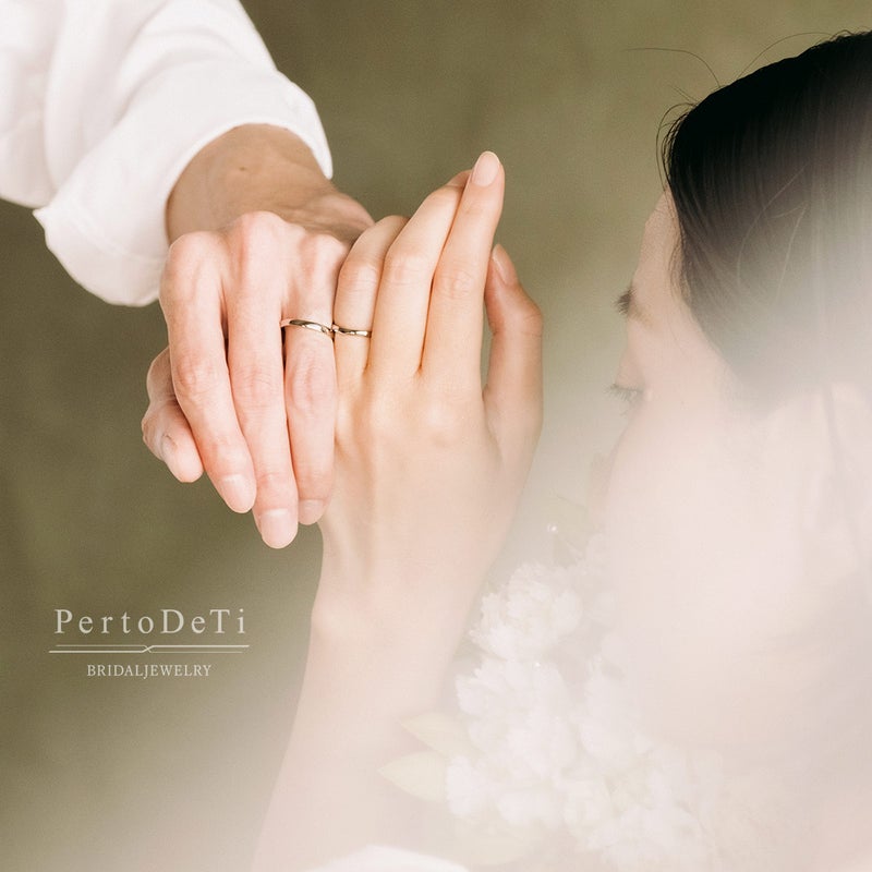 結婚指輪 PertoDeTi プラチナ ウェーブ(くぼみ) マリッジリング 【納期：約30日】_13