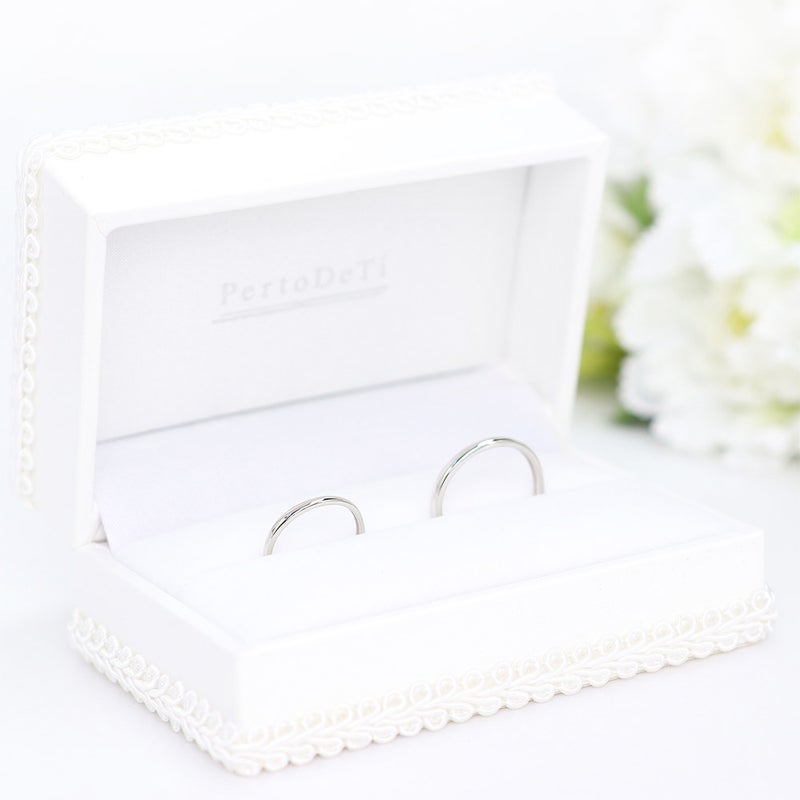 結婚指輪 PertoDeTi プラチナ ウェーブ(くぼみ) マリッジリング 【納期：約30日】_18