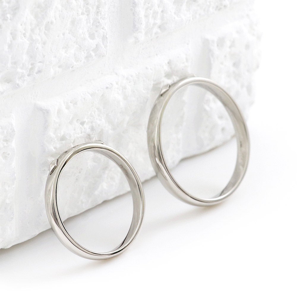 結婚指輪 PertoDeTi ダイヤモンド プラチナ ロゼンジ(ひし形) マリッジリング 【納期：約30日】_10