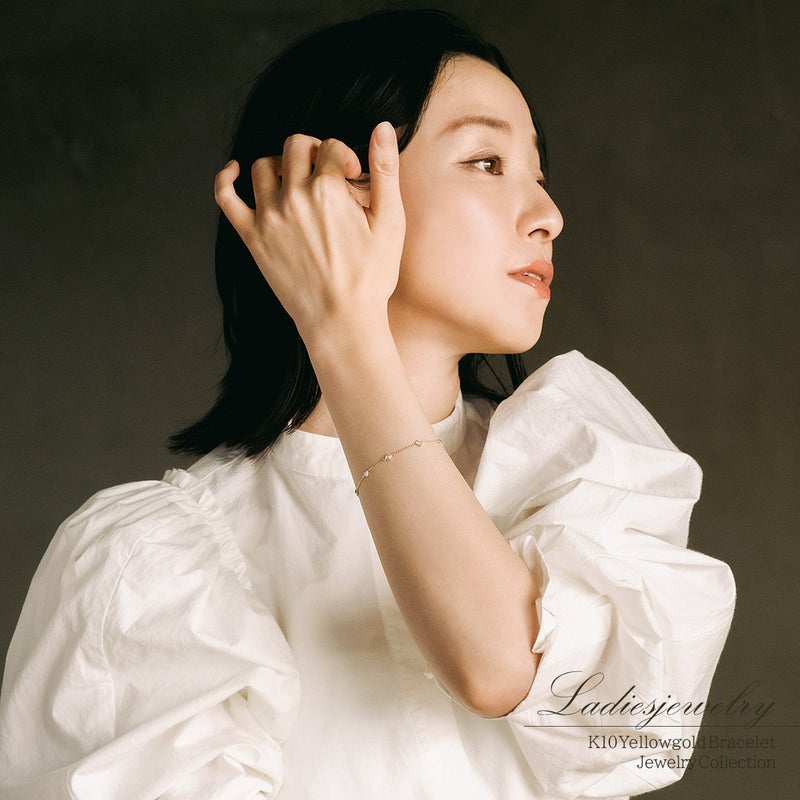 K10YG ブルートパーズ ブレスレット 11月誕生石_11