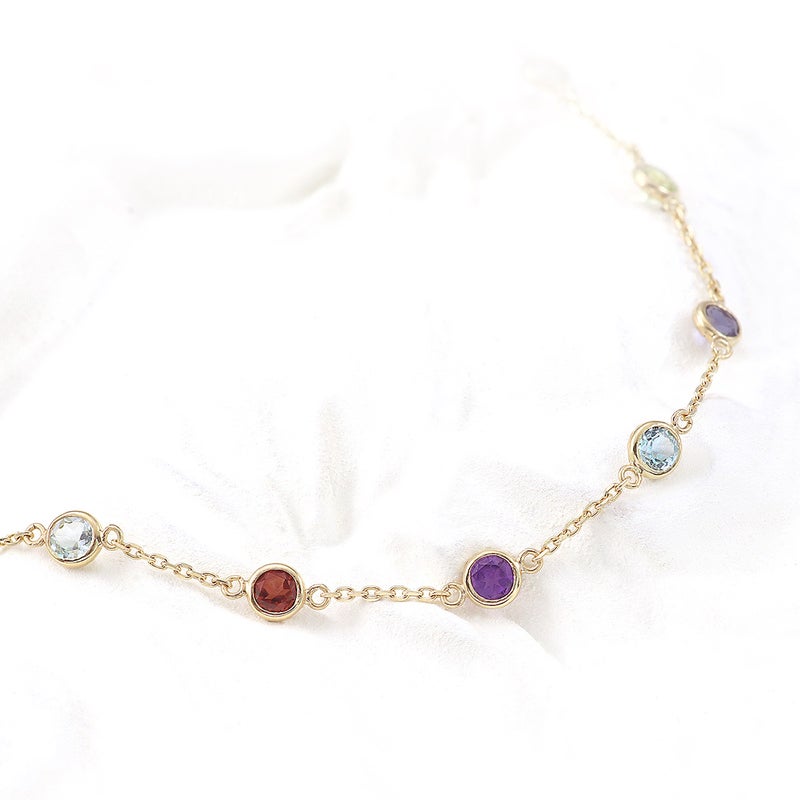 K10YG マルチストーンブレスレット_02