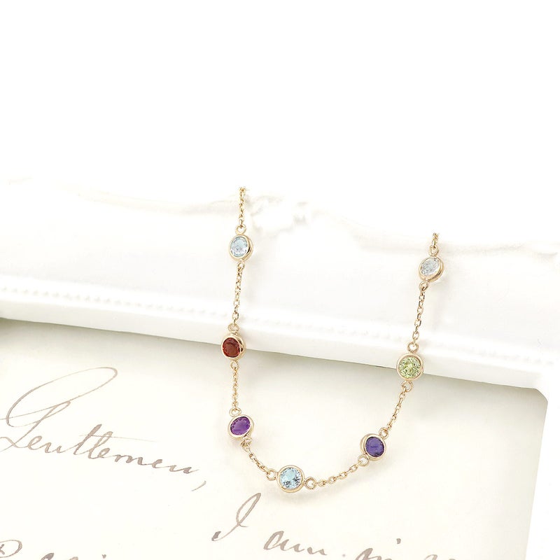 K10YG マルチストーンブレスレット_03