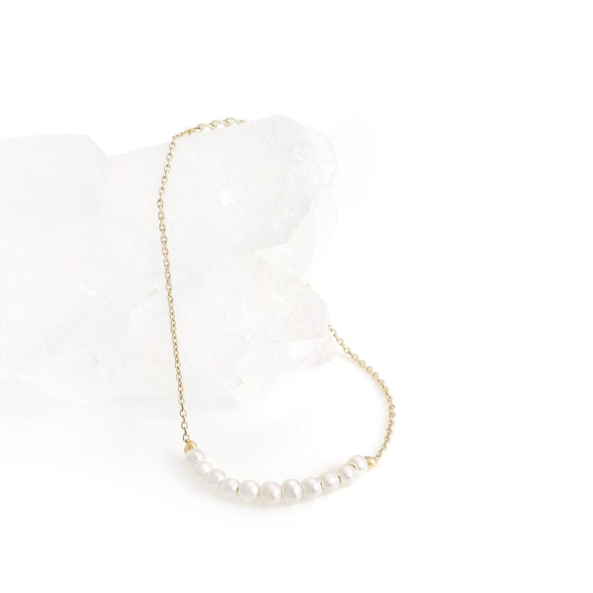 K10YG 淡水真珠 ブレスレット_10