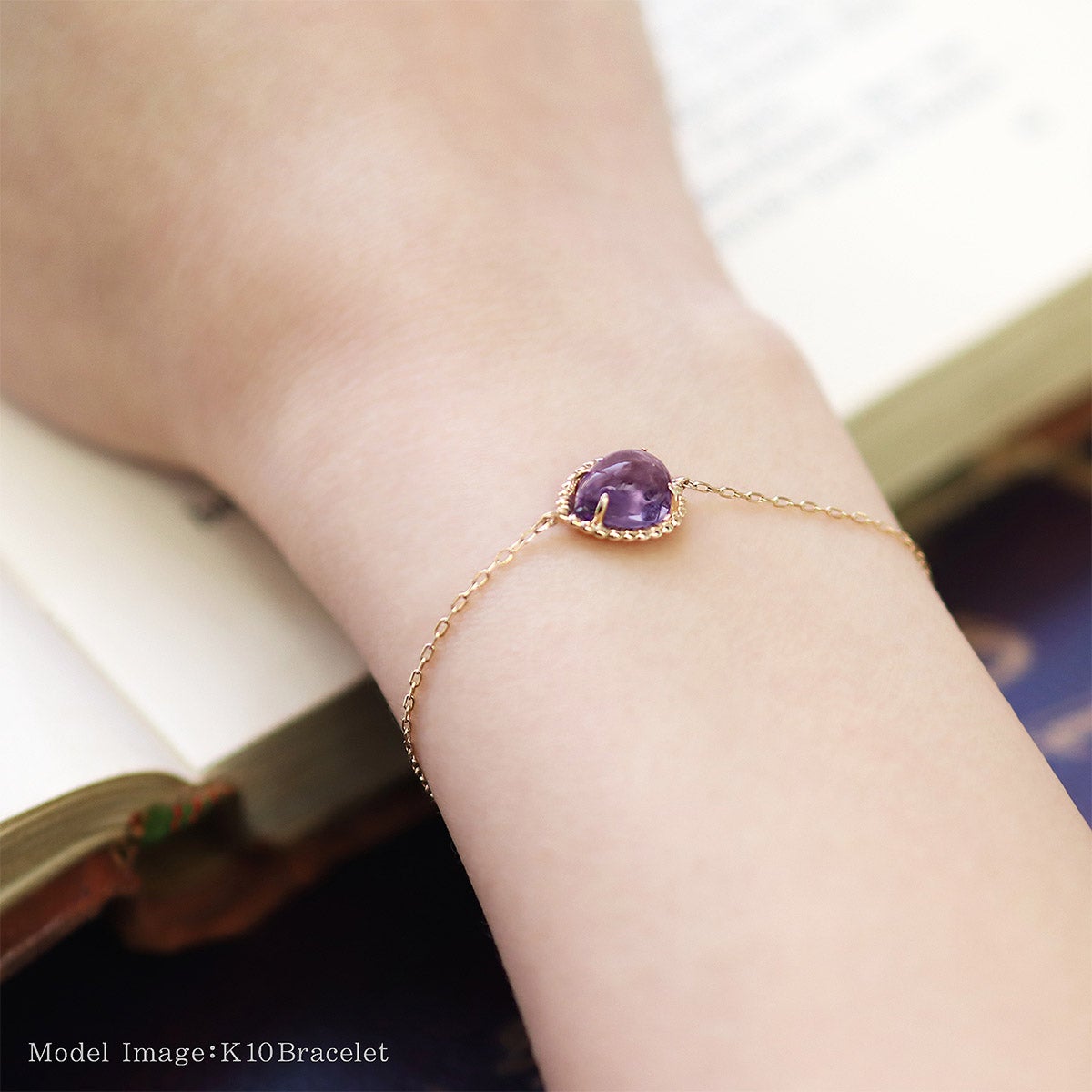 K10YG アメジスト ブレスレット_05
