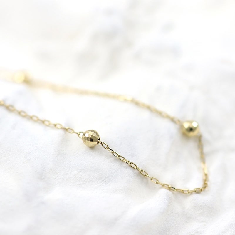 K10YG ステーション ブレスレット_02