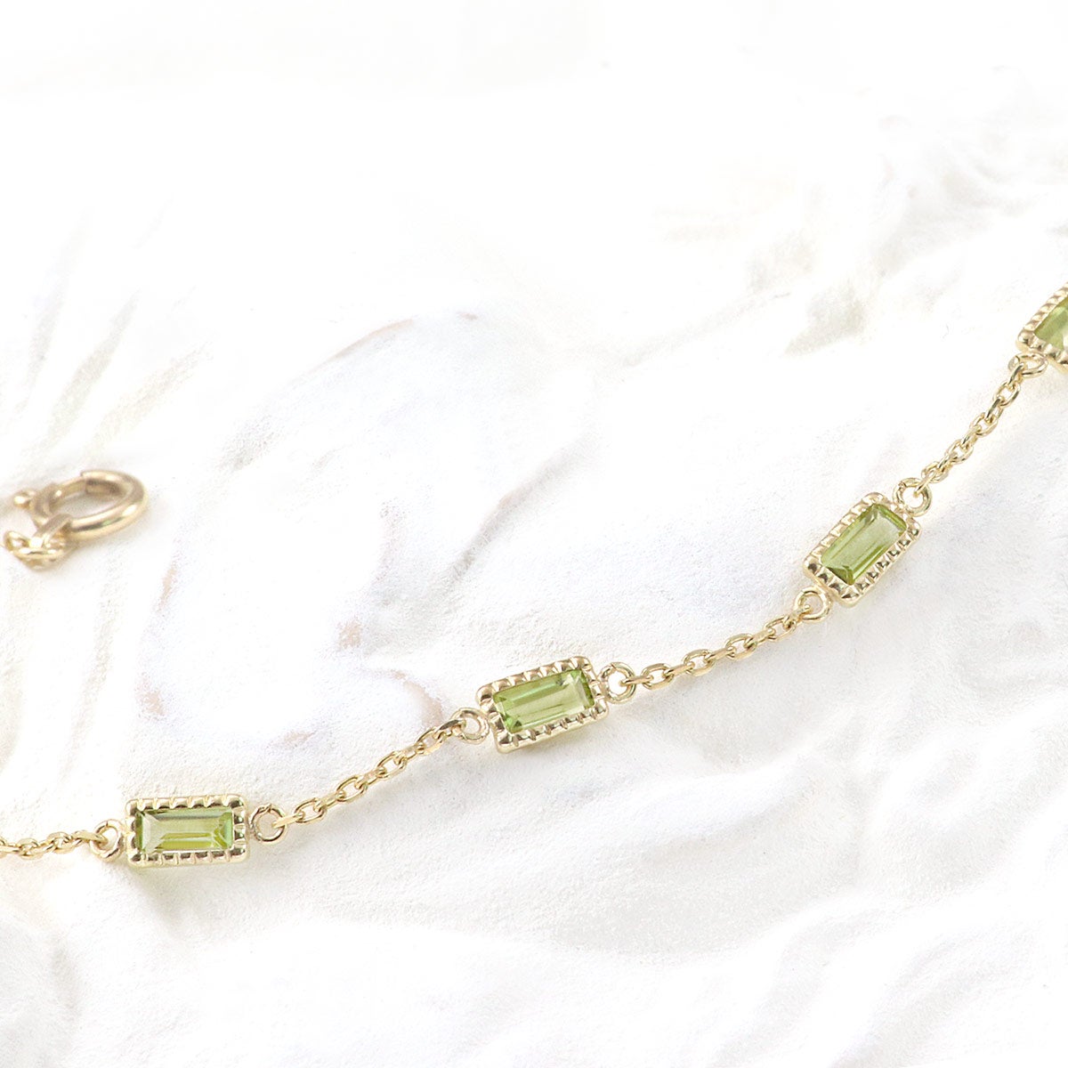 K10YG ペリドット ブレスレット_02