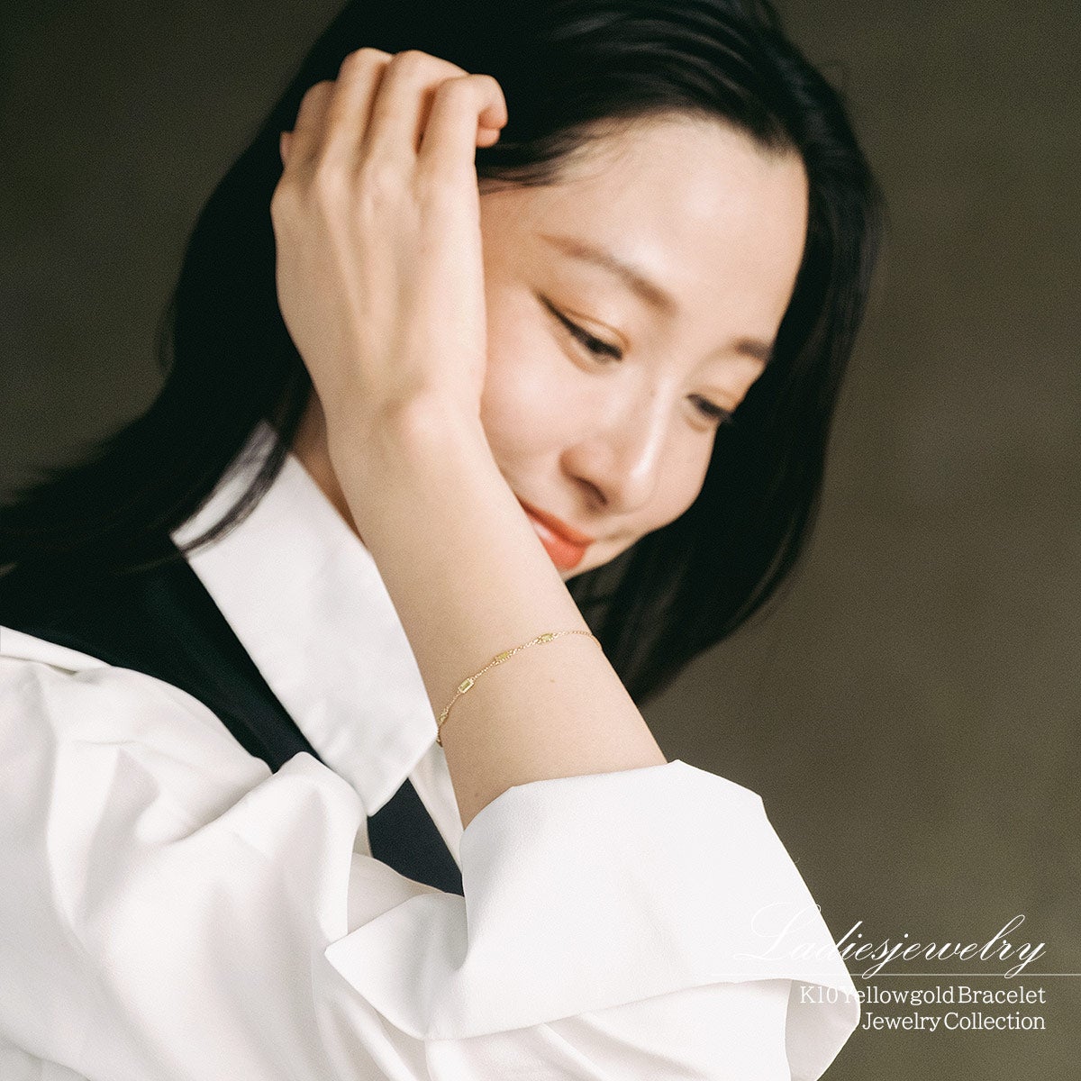 K10YG ペリドット ブレスレット_11