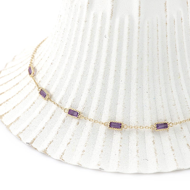 K10YG アメジスト ブレスレット_09