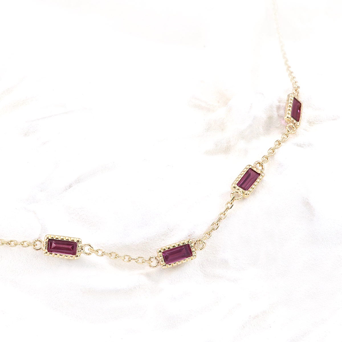 K10YG ロードライトガーネット ブレスレット_02