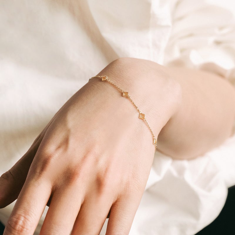 K10YG シトリン ブレスレット 11月誕生石_04