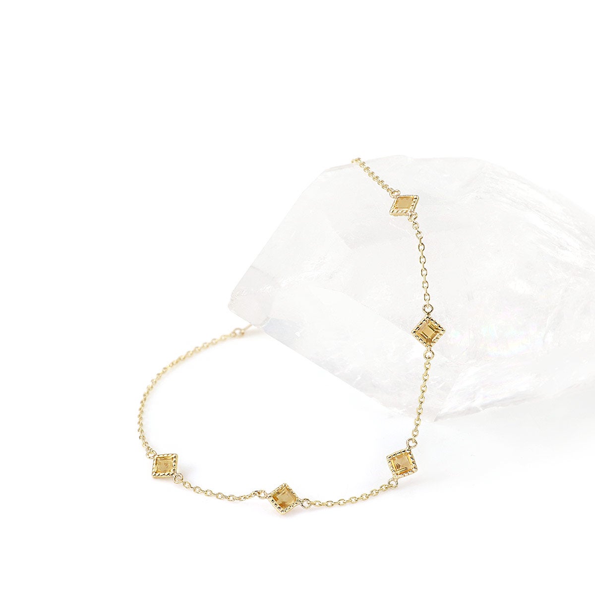 K10YG シトリン ブレスレット 11月誕生石_10