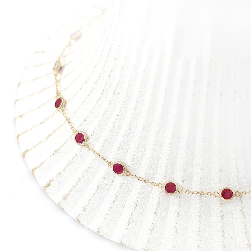 K10YG ルビー ブレスレット_02