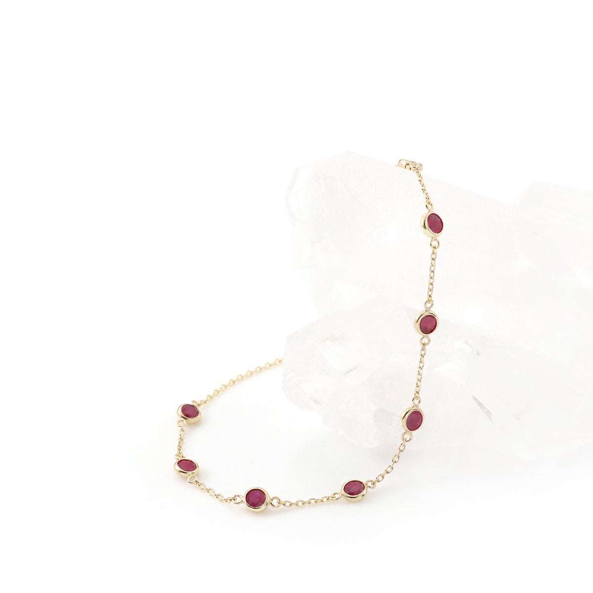 K10YG ルビー ブレスレット_09