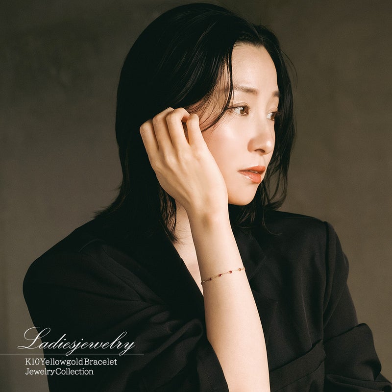 K10YG ルビー ブレスレット_11