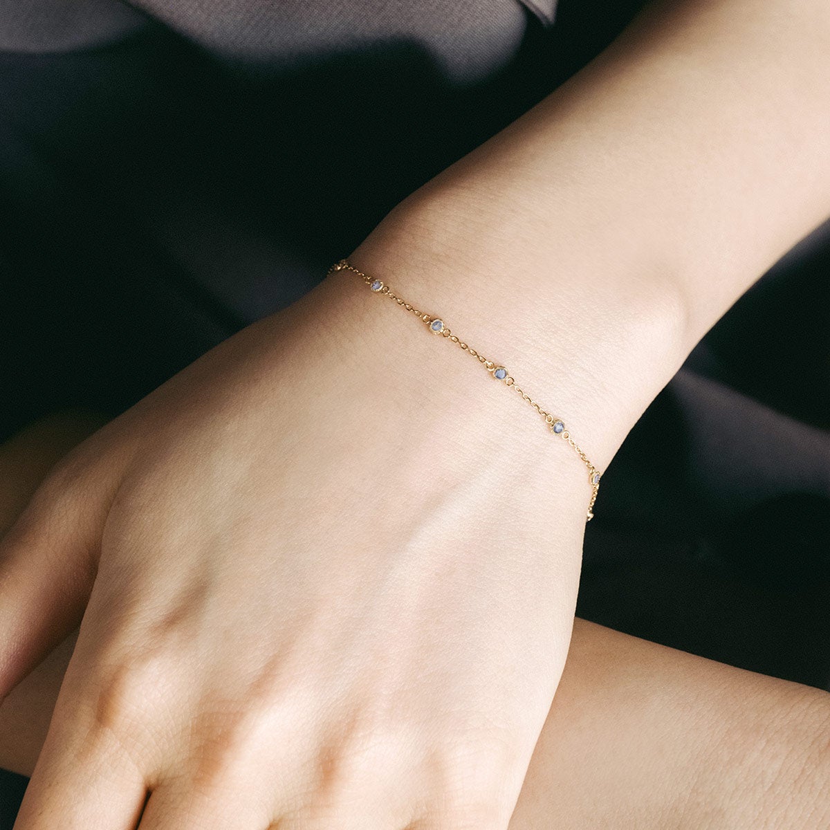 K10YG タンザナイト ブレスレット_04