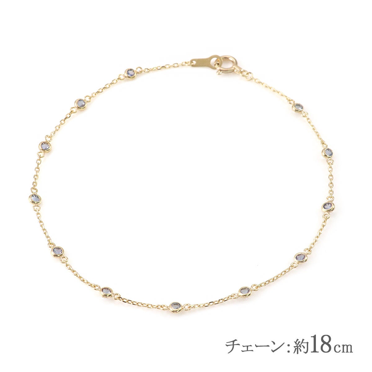 K10YG タンザナイト ブレスレット_05