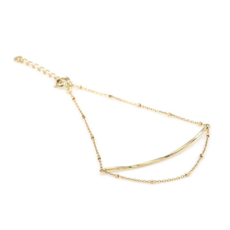 K10YG バーモチーフ ブレスレット_03