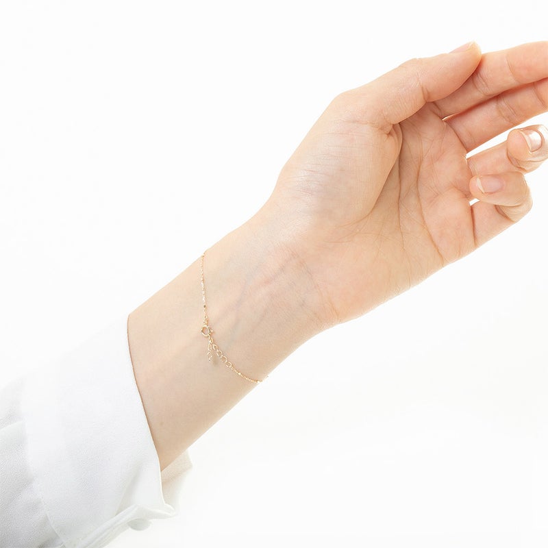 K10YG バーモチーフ ブレスレット_11