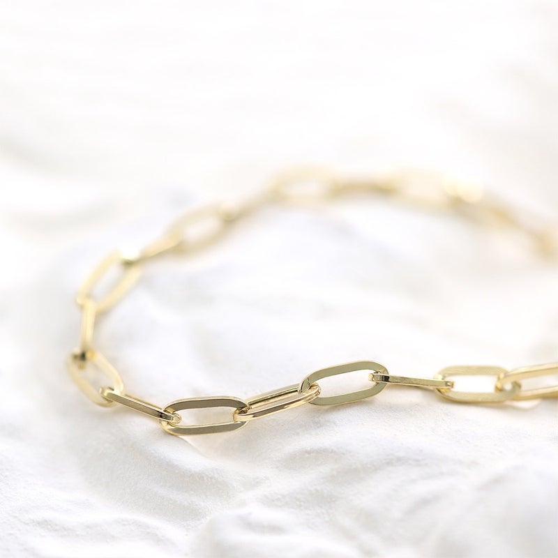 K18YG チェーンブレスレット_02