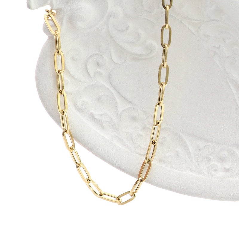 K18YG チェーンブレスレット_04